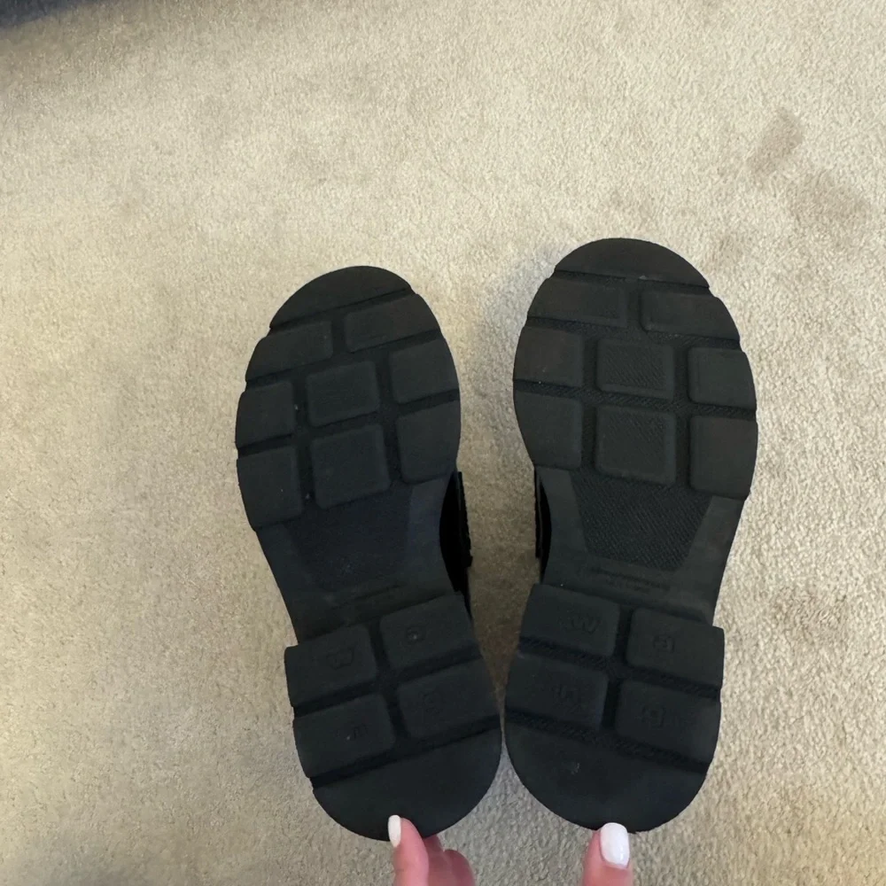 Alexander Wang Black Platform Loafers - Picture 6 of 9